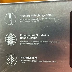 Porta - Tymo - Portable Hair Straightener Brush